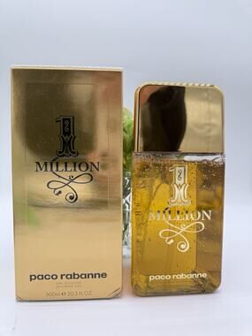 PACO RABANNE 1 One million Shower Gel 600 ml 20.3 oz JUMBO Size Sealed